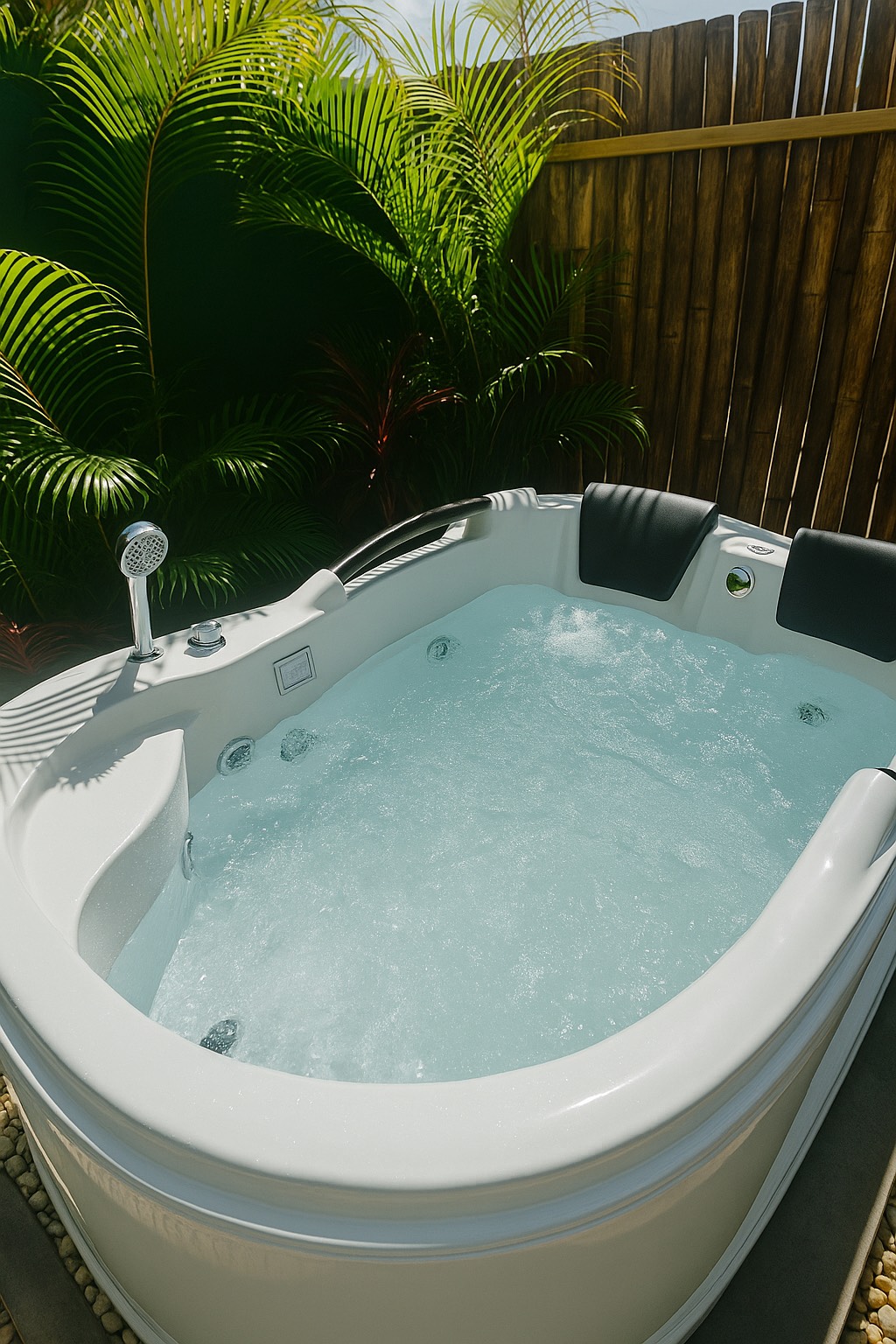 Private jacuzzi bungalow at Green Paradise Resort, Ao Nang